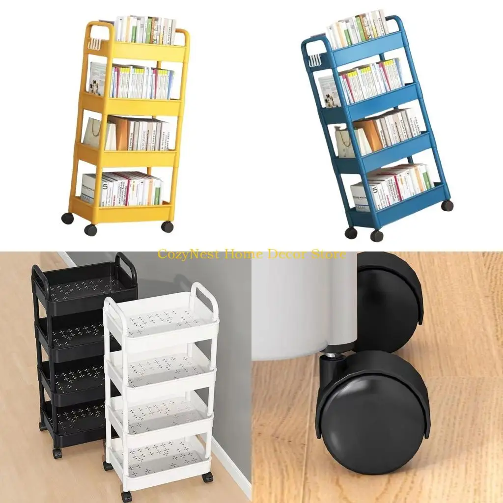 

92MF Регулируемый диспенсер для закусок, полка, тележка для хранения тележки на колесиках для домашнего использования