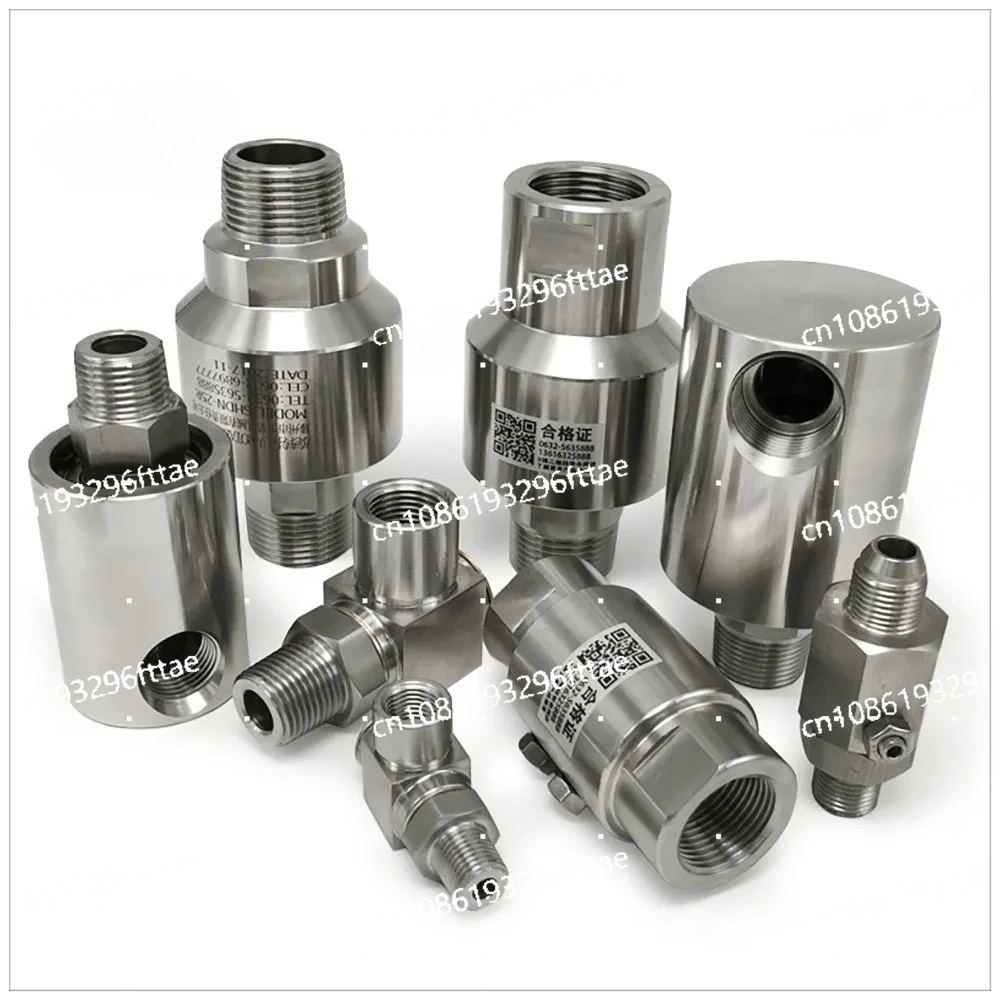 

High-pressure 304 Stainless Steel Rotary Joint Car Washing Machine Cleaning Machine Coil Hydraulic Universal Rotary Joint