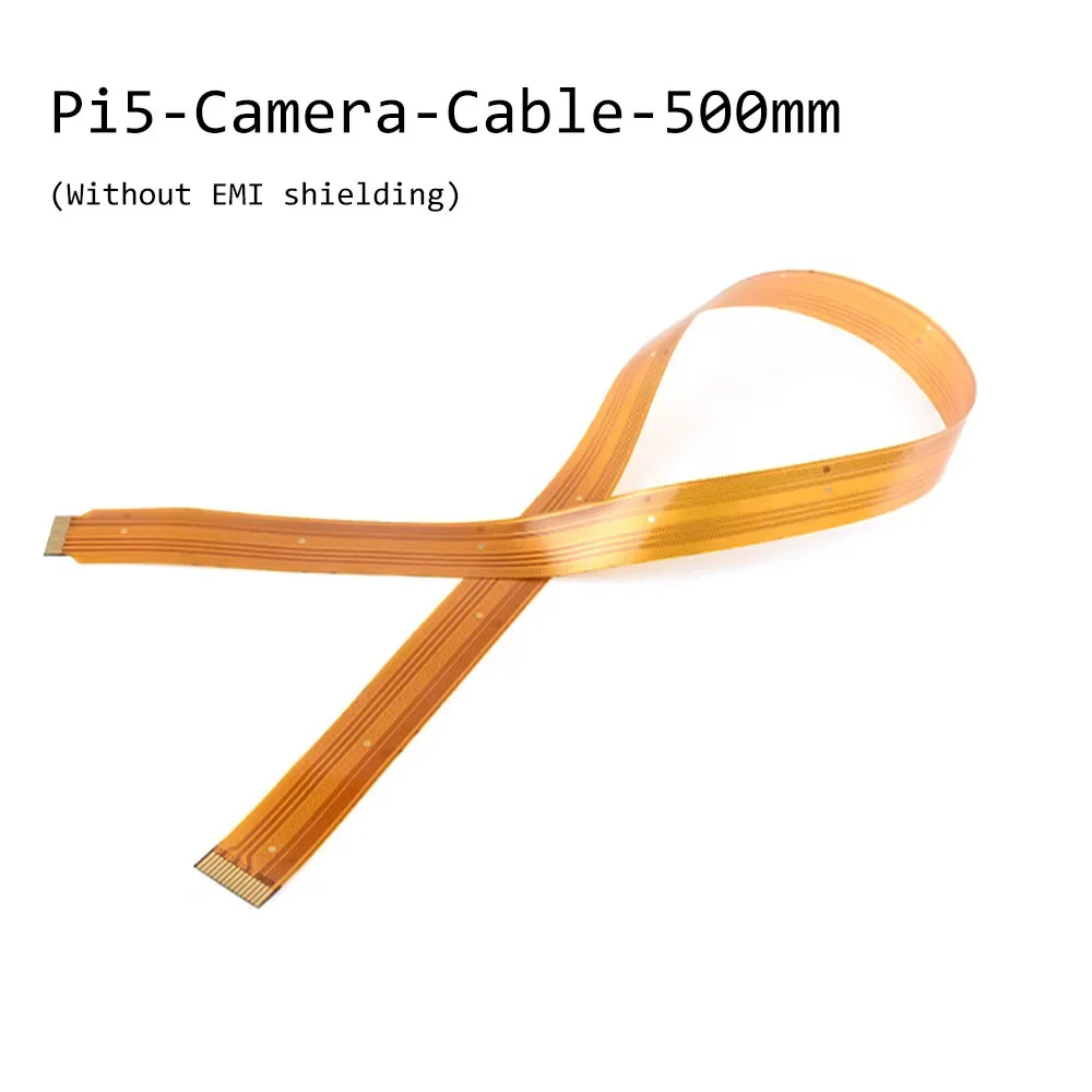 DSI CSI FPC Flexible Cable for Raspberry Pi 5 22Pin To 15Pin 200 / 300 / 500mm Suitable DSI Display Screens CSI Camera Modules