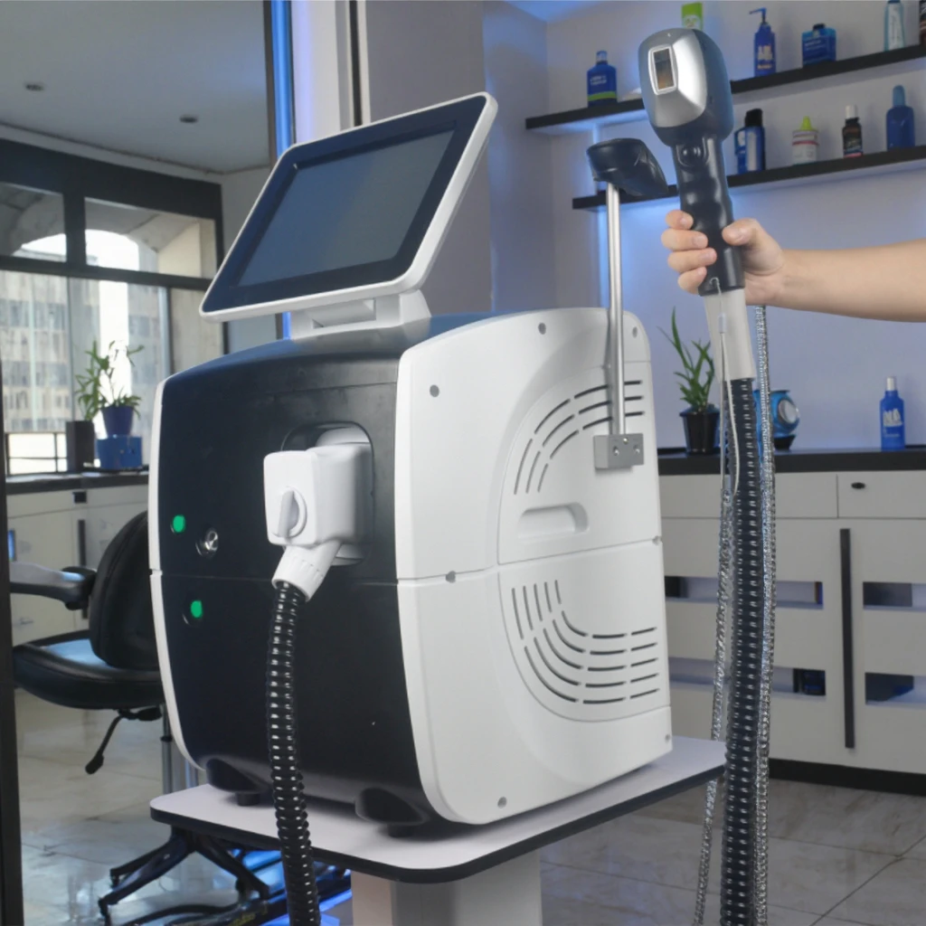 Top Sales Portable Ice Cooling 808nm DiodeHair Removal  Rejuvenation Machine