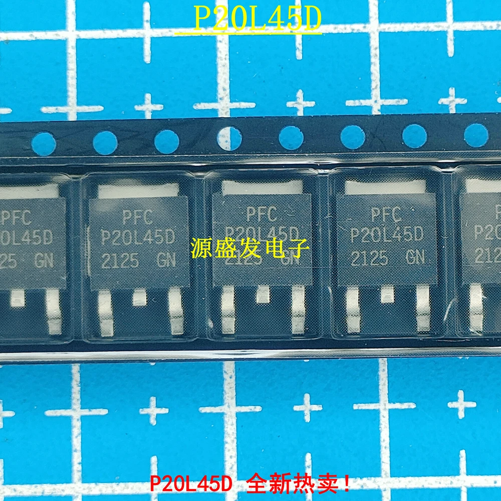 10PCS/LOT P20L45D  45V 20A TO252