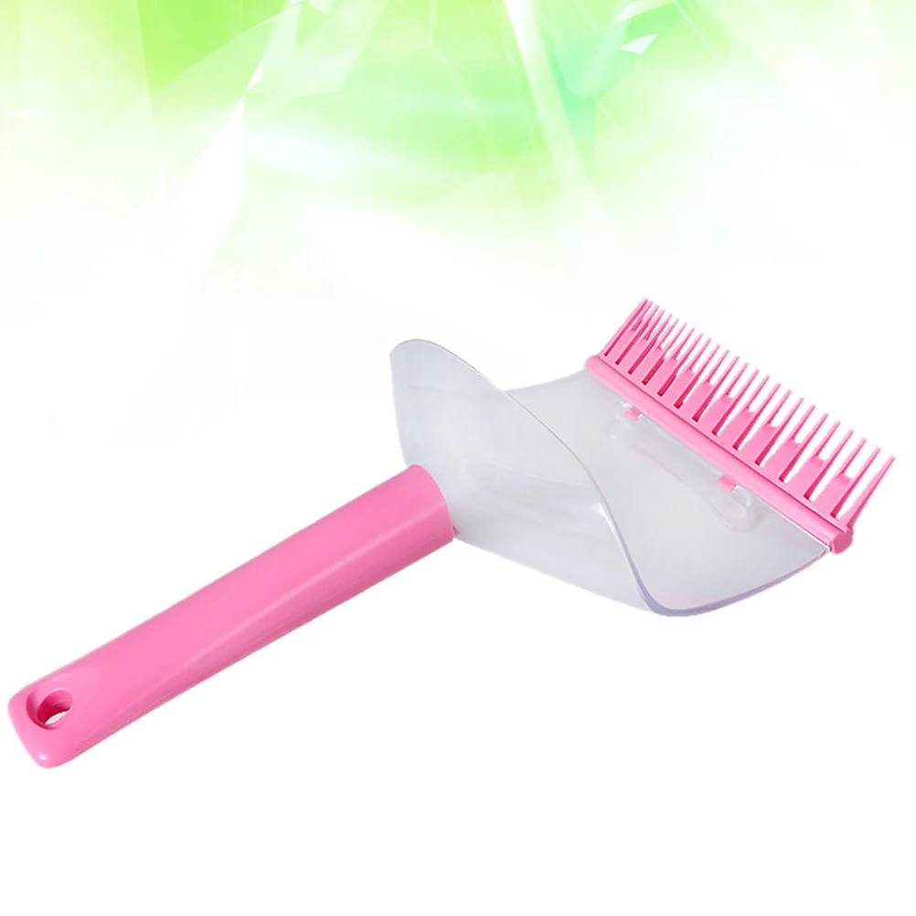 1PC Bang Schneiden Kamm Gerade Bang Trimmer Hairstying Trimmen Werkzeug DIY Haar Pony Kamm für Frauen Mädchen