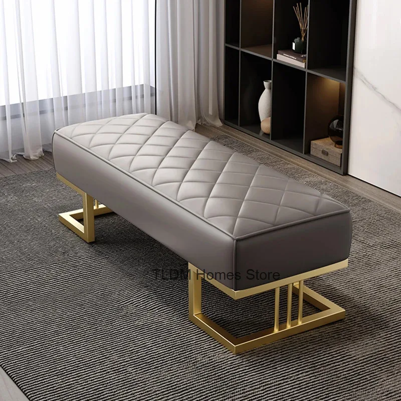 Entrance Nordic Shoes Bench Luxury Makeup Stool Design Living Room Home Meuble Salon Decoration