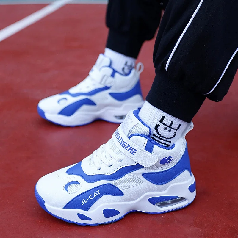 

Children's Basketball Shoes Boys Girls Student Sports Shoes Non-slip Kids Sneakers Lightweight Outdoor Walking Athletic Shoes