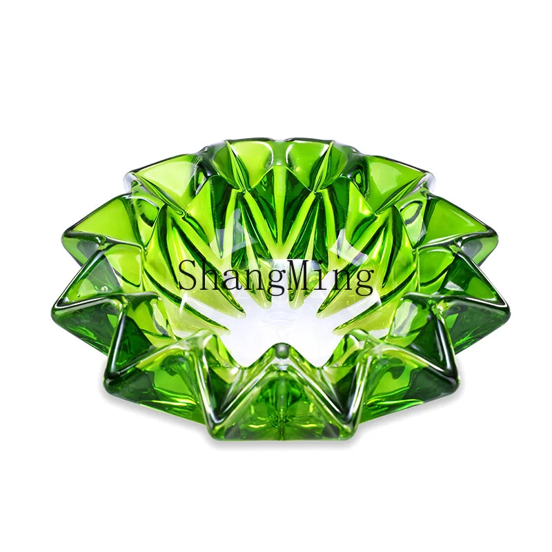 

CL glass household living room coffee table candy snacks dried fruit plate modern creative personality candy plate