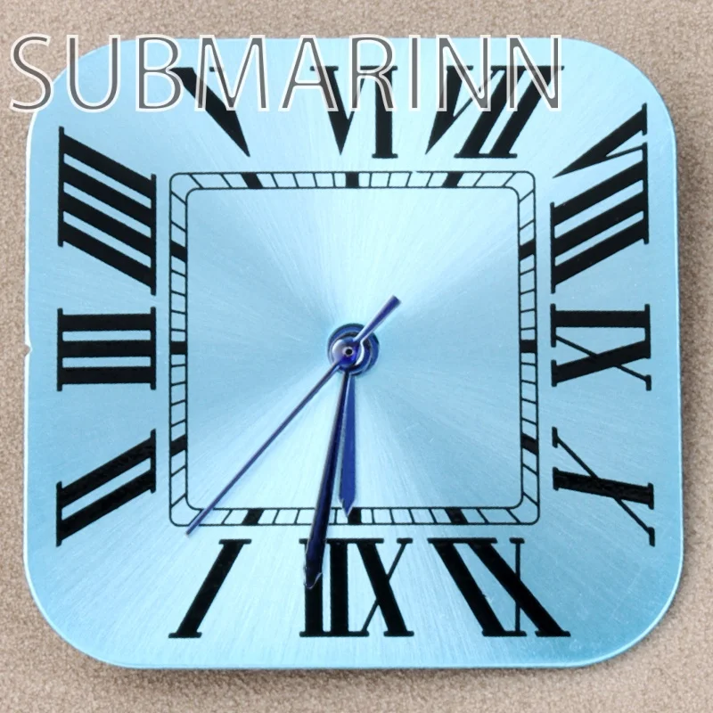 Nh35 Dial Hands 27mm for Santos Roman Numerals Watch Dial for Nh35 Nh36 Automatic Movement Watch Replaceable Parts