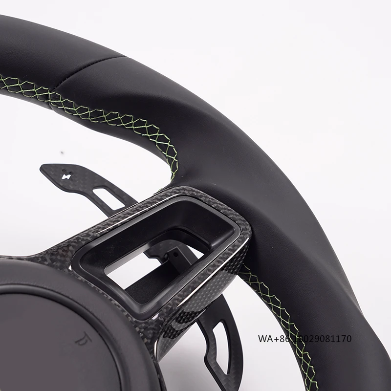 مناسبة لتعديل عجلة القيادة مخصصة لتخصيص عجلة القيادة الجلدية الكاملة #5