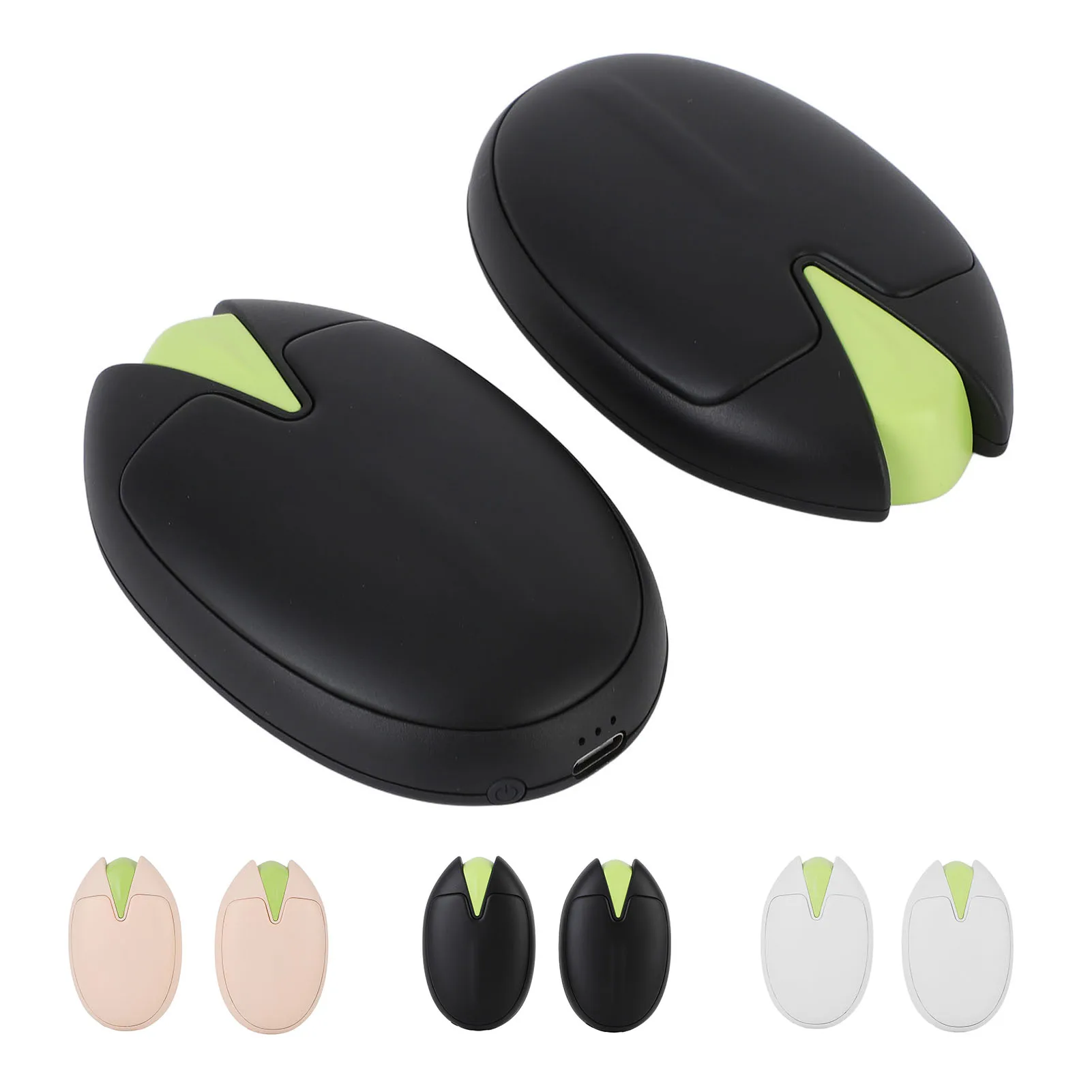 جهاز تدفئة اليد الكهربائي 6000 مللي أمبير قابل لإعادة الشحن 1s تسخين سريع سخان يد USB مغناطيسي 2 في 1 مع كابل شحن لصيد الأسماك