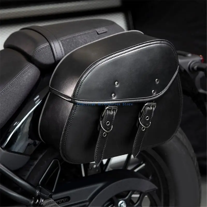 U75E 2 قطعة حقيبة تخزين مقاومة للماء للدراجات النارية مع مقصورات متعددة للاستخدام اليومي ومشاريع التخصيص