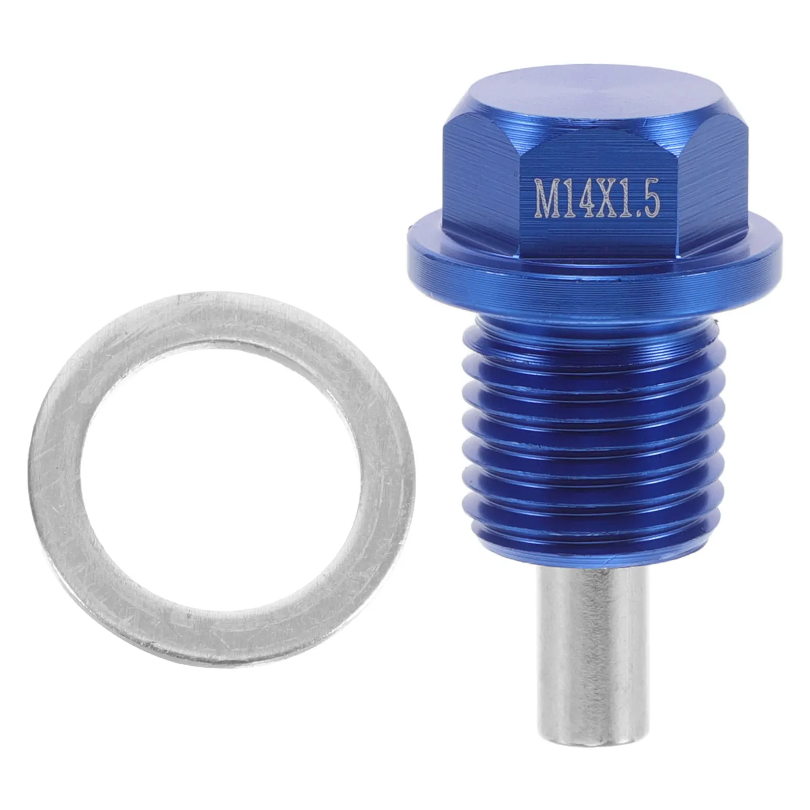 

Magnetic Oil Drain Plug Bolt Aluminum Alloy Leakproof Parts Oil Pan Gasket Kit Sealing Washer Screw Car