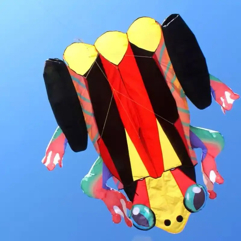 Grande rana aquilone volare aquilone morbido per adulti linea di aquiloni windsurf giocattoli da esterno aquilone gonfiabile linea di aquiloni kevlar aquilone gigante volante