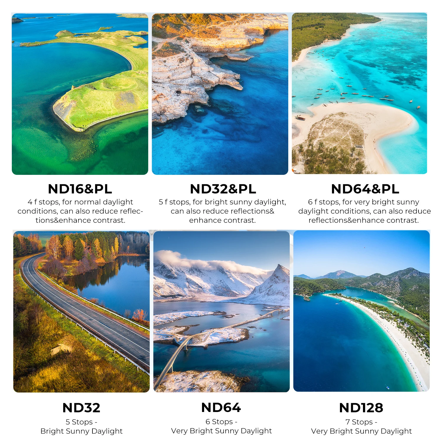 مرشح مفهوم K&F لمرشح DJI Mini 4 Pro UV/CPL/ND4/ND8/ND16/ND32/ND64/ND&PL ملحقات مرشح كاميرا الطائرة بدون طيار مع فيلم أخضر