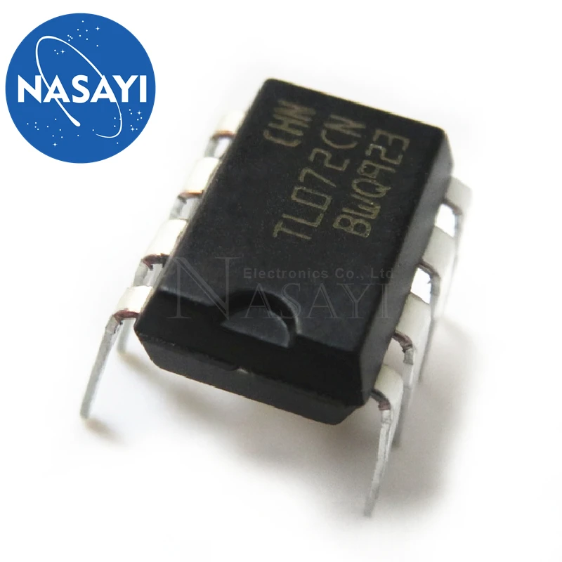 10pcs/lot TL072CN TL072 TL072C TL072CP DIP-8 = NJM072D 072D Amplifiers - Op Amps Dual Low Noise JFET new original In Stock