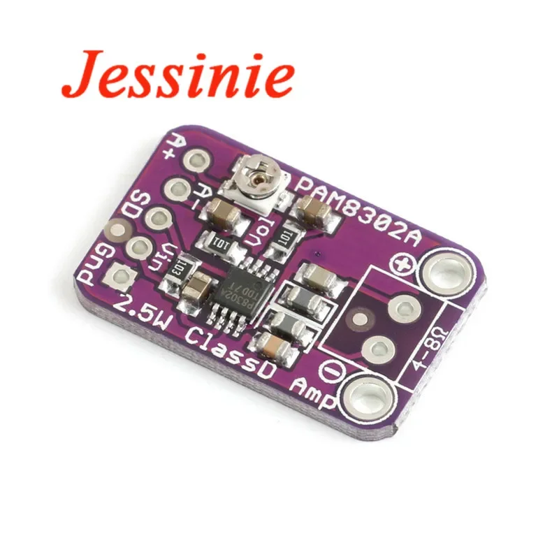 PAM8302A PAM8302 2.5W シングルチャンネルクラス D オーディオパワーアンプモジュール開発ボード