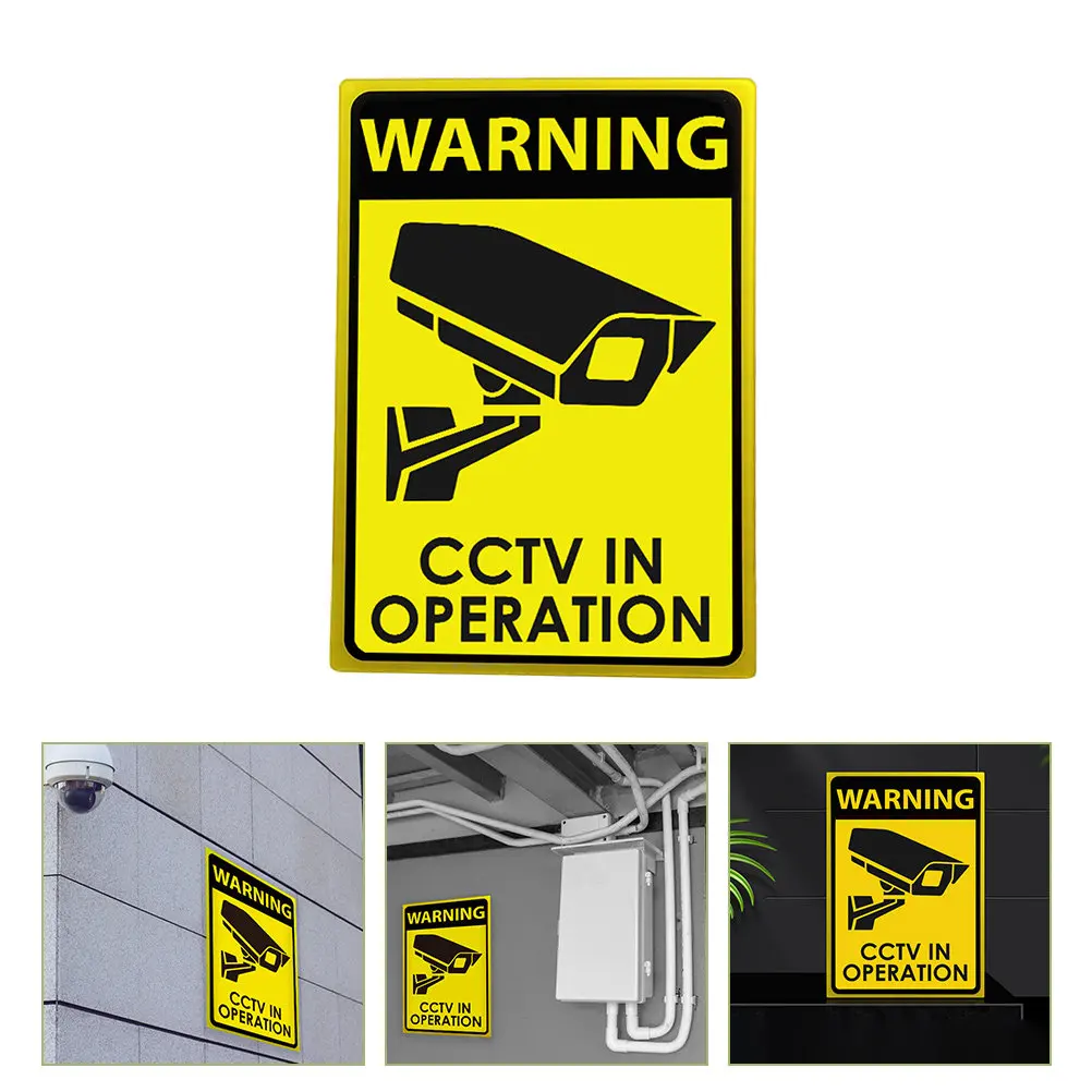 Cctv Warning Sign A…