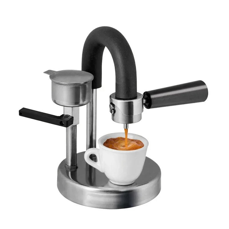 Home Office Coffee Maker Manual Stainless Steel Coffee Machine  Manual Coffee Grinder