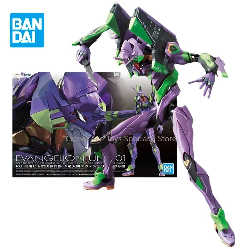 Evangelion Model Kit Anime Figures Evagelion Unit-01 Asuka Shikinami Langley Ayanami Rei Collection Model Action Figure Boys Toy