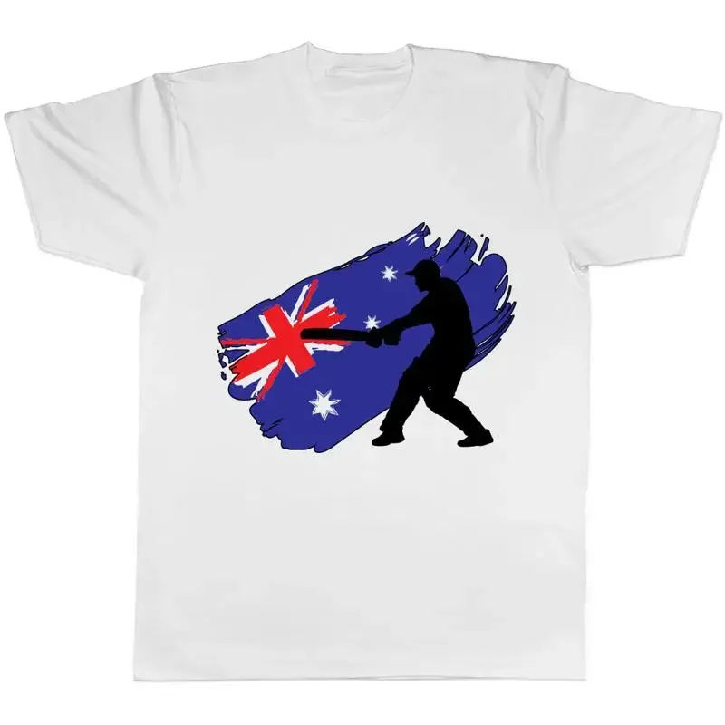 Australia Cricket T Shirt Mens Womens Ladies Unisex Gift Tee