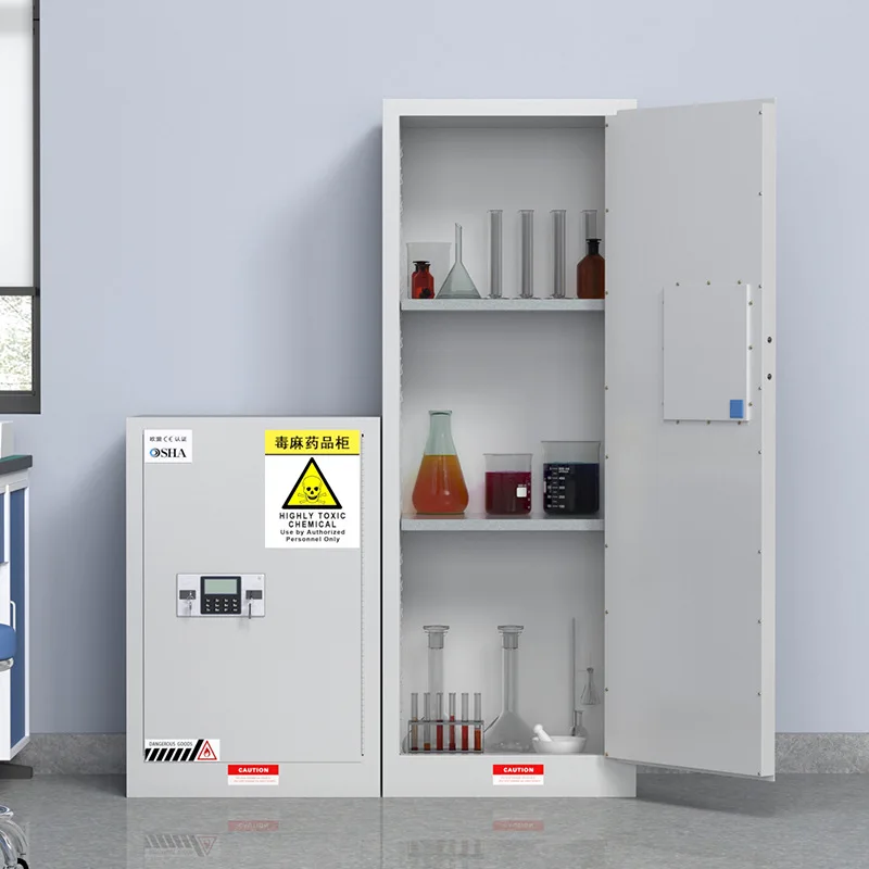 

Chemicals, Laboratories, Highly Toxic Dangerous Goods Safes, Double Locks, Double Locks, Codes, Drug Storage Cabinets