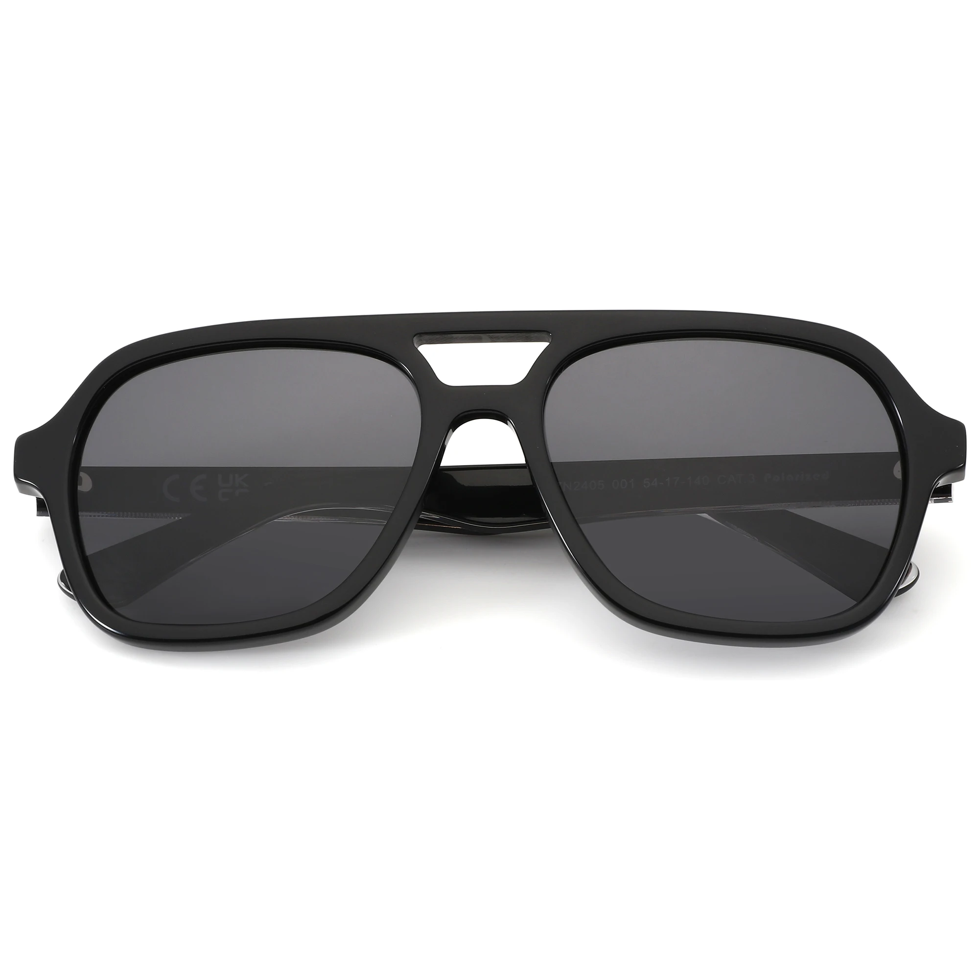 ZENOTTIC 2025 Trend Aviator Polarisierte Sonnenbrille, handgefertigt, Acetat, UV400-Schutz, Piloten-Sonnenbrille für Damen und Herren – Detail 12