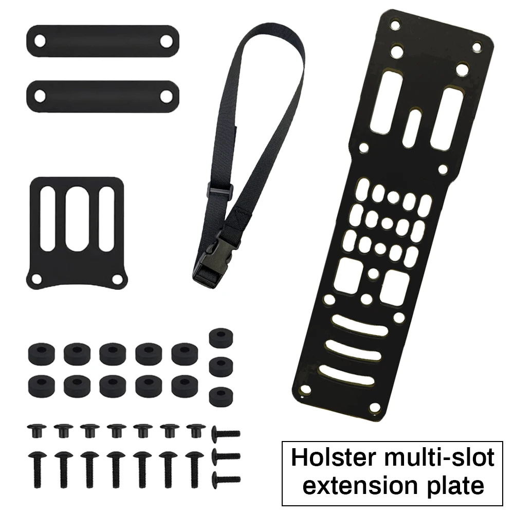 

Tactical Metal Modular Pistol Holster Adapter Compatible QLS Platform Holster Drop Leg Band Hunting Quick Pull Draw Adapter