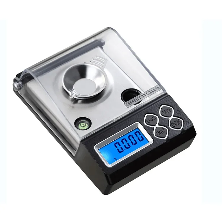 0.001g Digital Counting Carat Scale 20g 30g 50g 0.001g Precision Portable Electronic Jewelry Scales Gold Germ Medicinal Balance