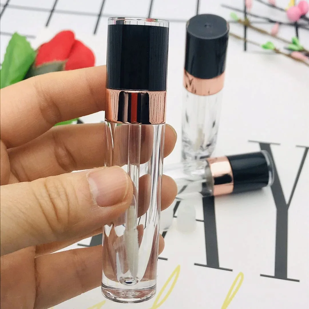 5/10/30/50pc 5ml Empty Lip Gloss Tubes Baby Pik Cap AS Lipgloss Containers Eyeliner Packaging Bottle Lipstick Makeup Wholesale