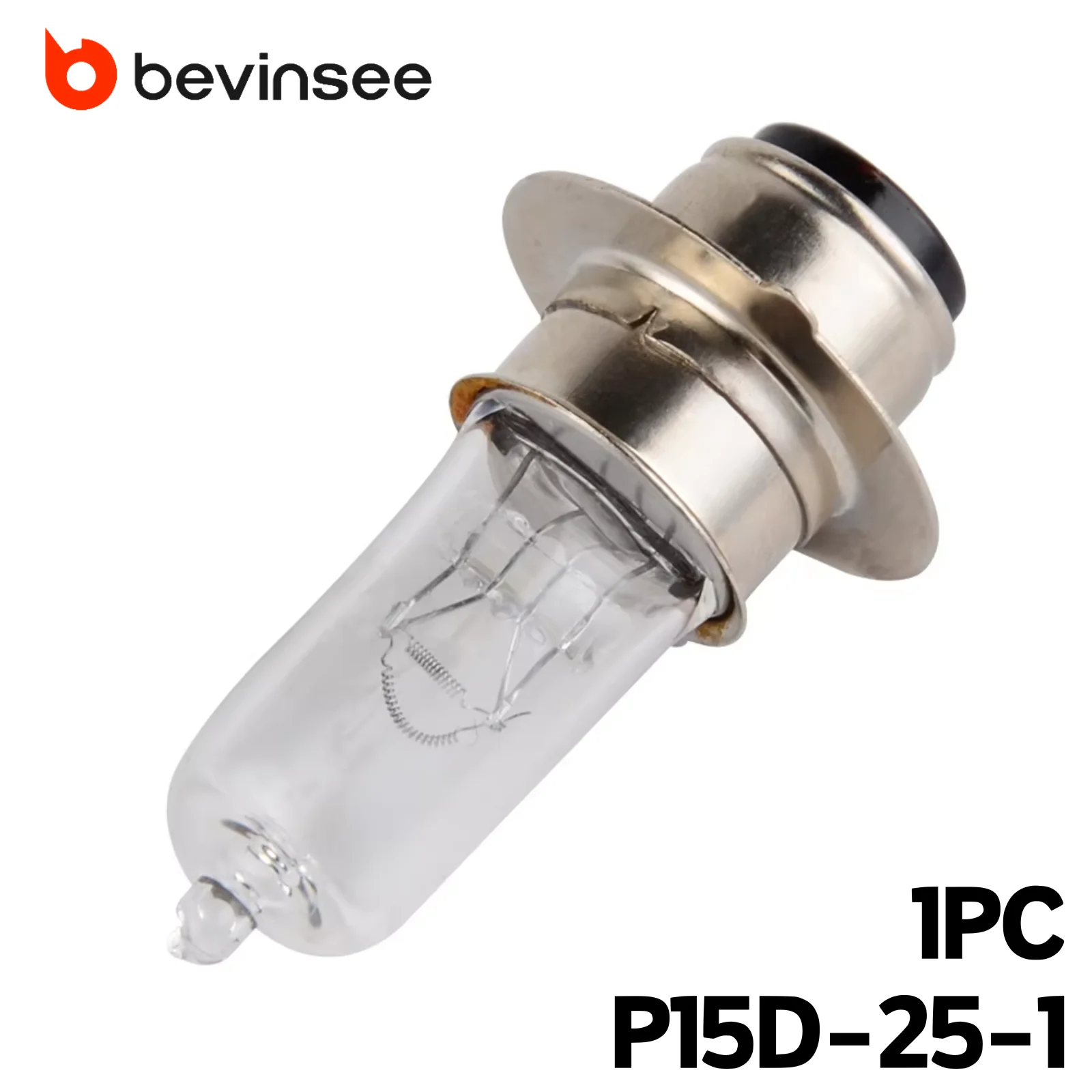 

1PC P15D-25-1 Halogen Bulb for Honda ATC 350X 1985-1986 TRX 400EX 25W 6V for Honda CT90 CT200 P15D Headlight Bulb Replace