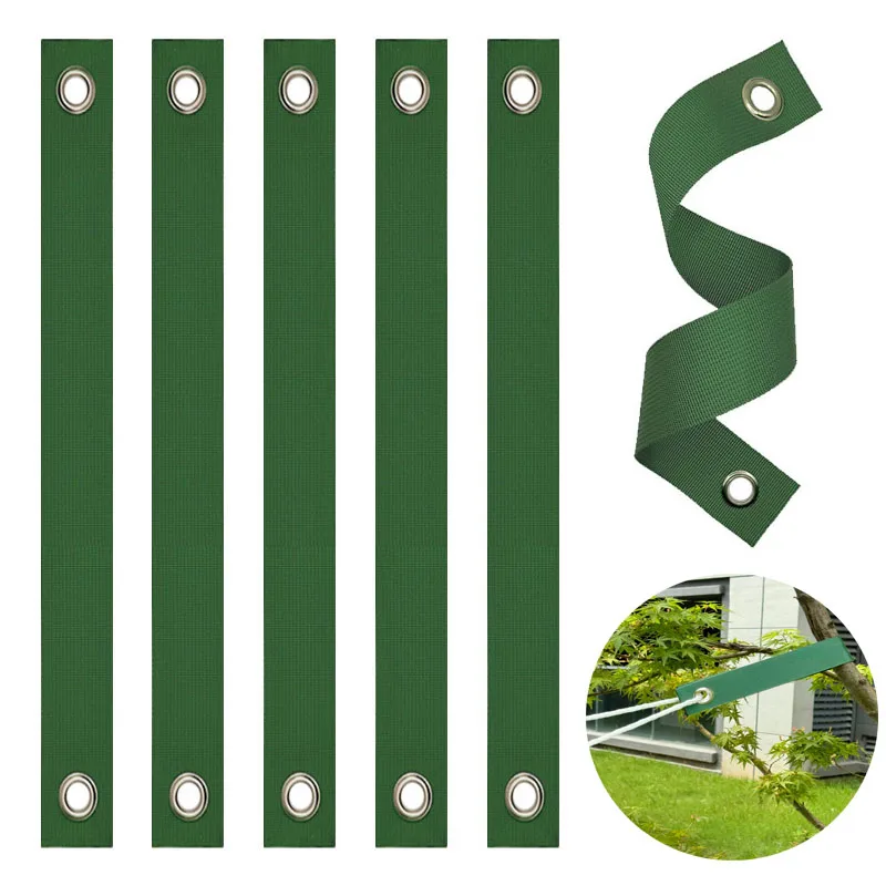 6/12PCS Nylon Plant Ties Plant Bandage Hook Tie Loop Adjustable Plant Support Reusable Fastener Tape Home Garden Accessories