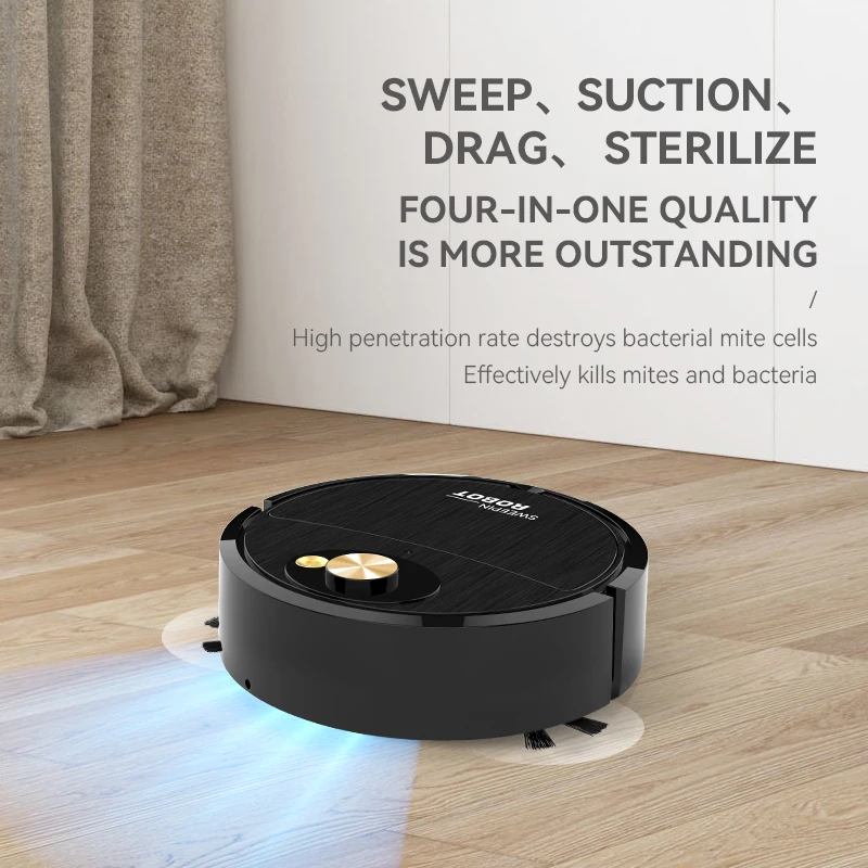 Xiaomi 3 In 1 Smart Sweeping Robot Home Sweeping Machine Vacuuming Wireless Vacuum Cleaner Sweeping Robot Home Strong Cleaning