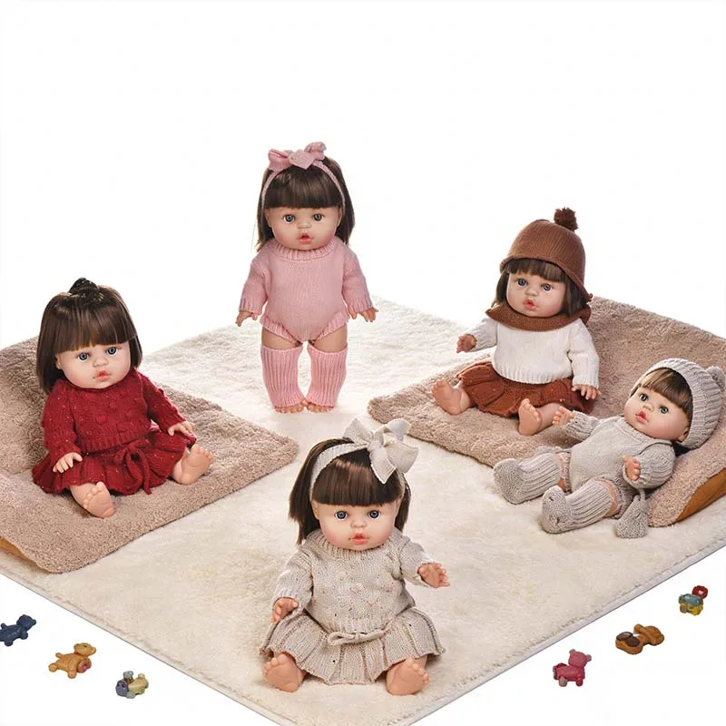 34 センチメートル新生児リボーン人形赤ちゃんシミュレーションソフトビニール人形 13.39 インチ子供のためのリアルなおもちゃ誕生日のおもちゃ人形女の赤ちゃんのため