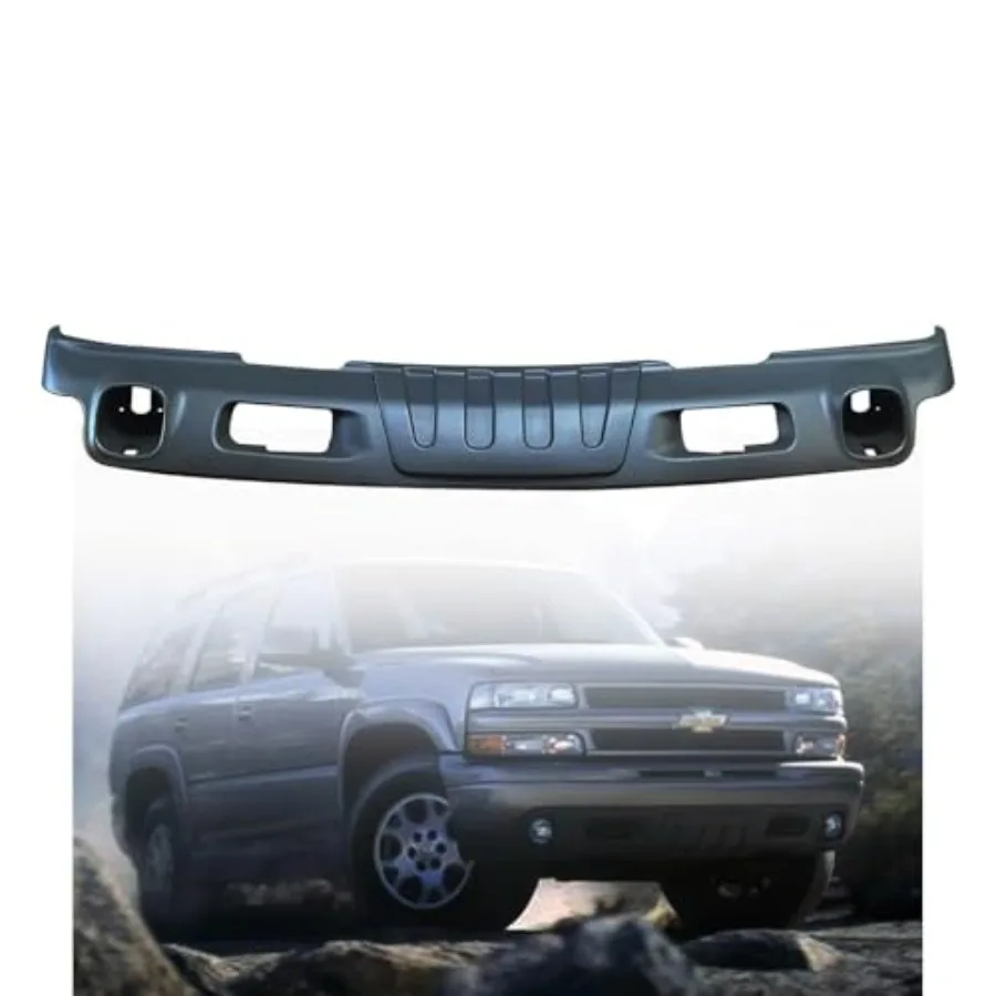 Nuevo cenefa de parachoques delantero con textura gris para Chevy Tahoe 20002006 y 20042006 modelo Suburban 1500 Z71 Deflector de aire diseño mejorado