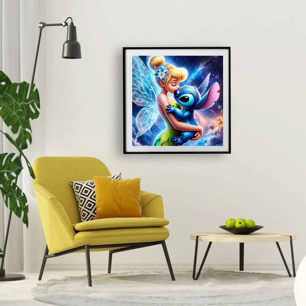 Disney Diamant Malerei Kit Fee Tinker Glocke Aufkleber Diamant Stickerei Handgemachte DIY Mosaik Home Dekoration Kinder Geschenk