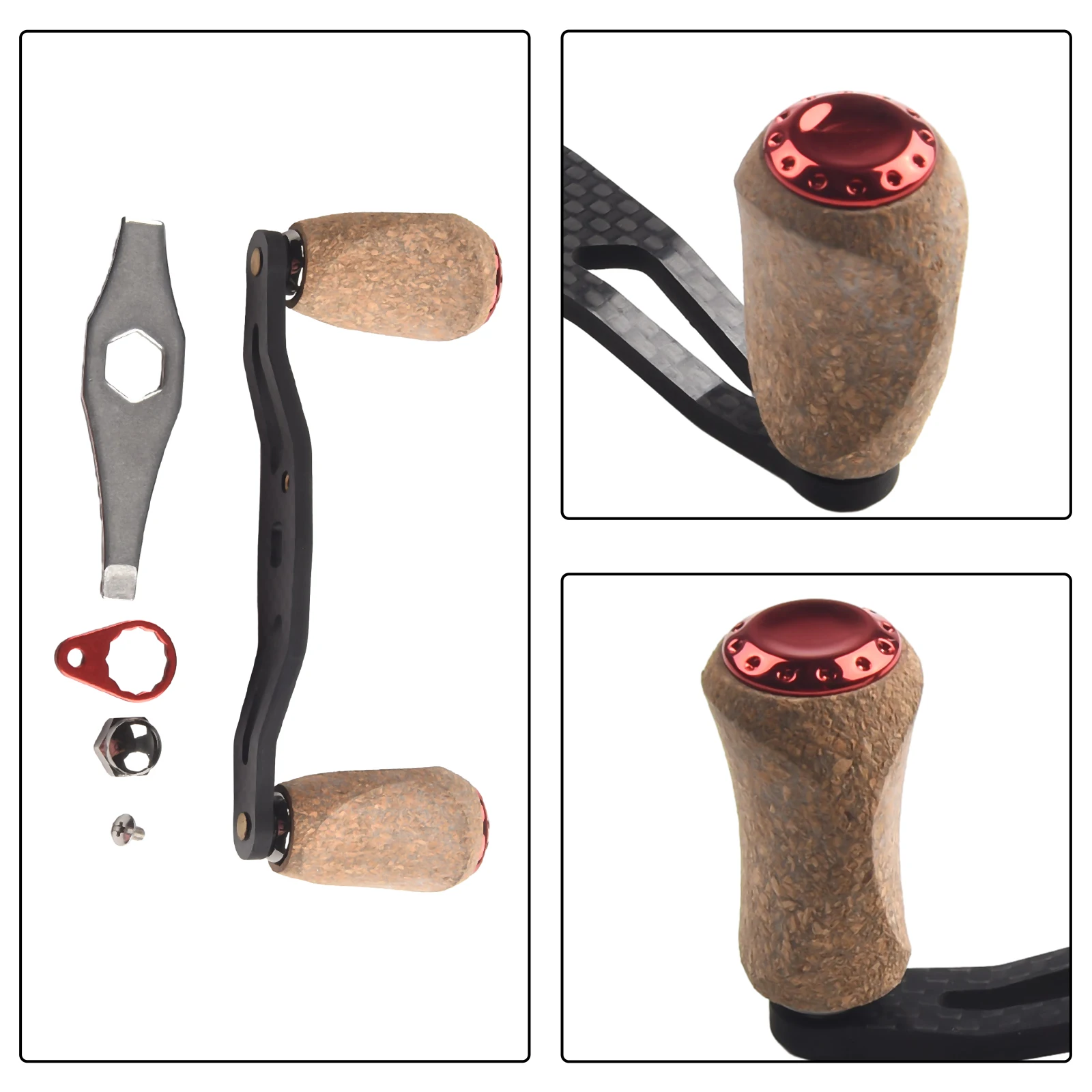 

Fish Accessories Fishing Reel Handle Improve Your Casting Experience with this DIY Carbon Fiber Reel Handle Upgrade