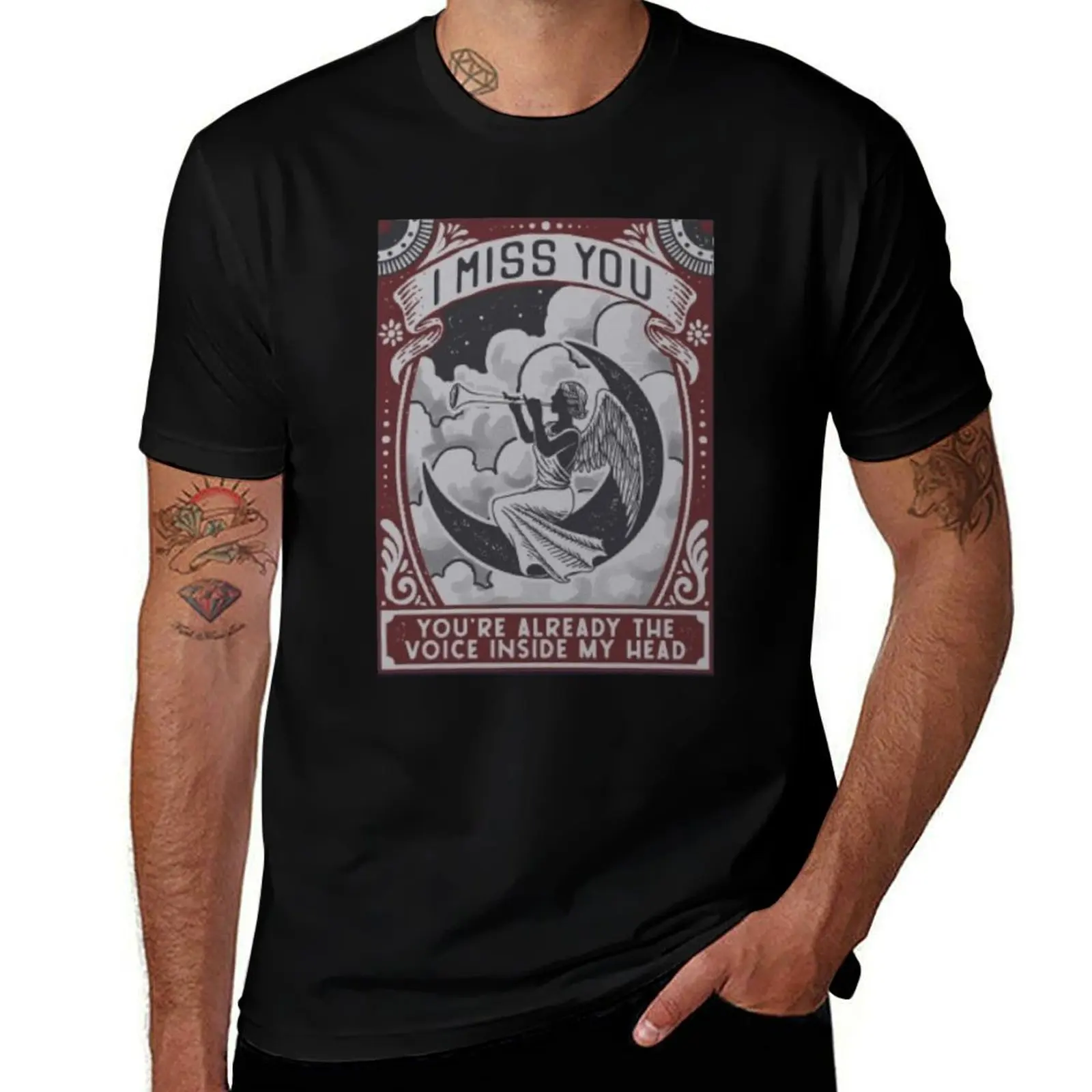 I Miss You You&x27;re Already The Voice Inside My Head T-Shirt Thanksgiving Day Tee Top