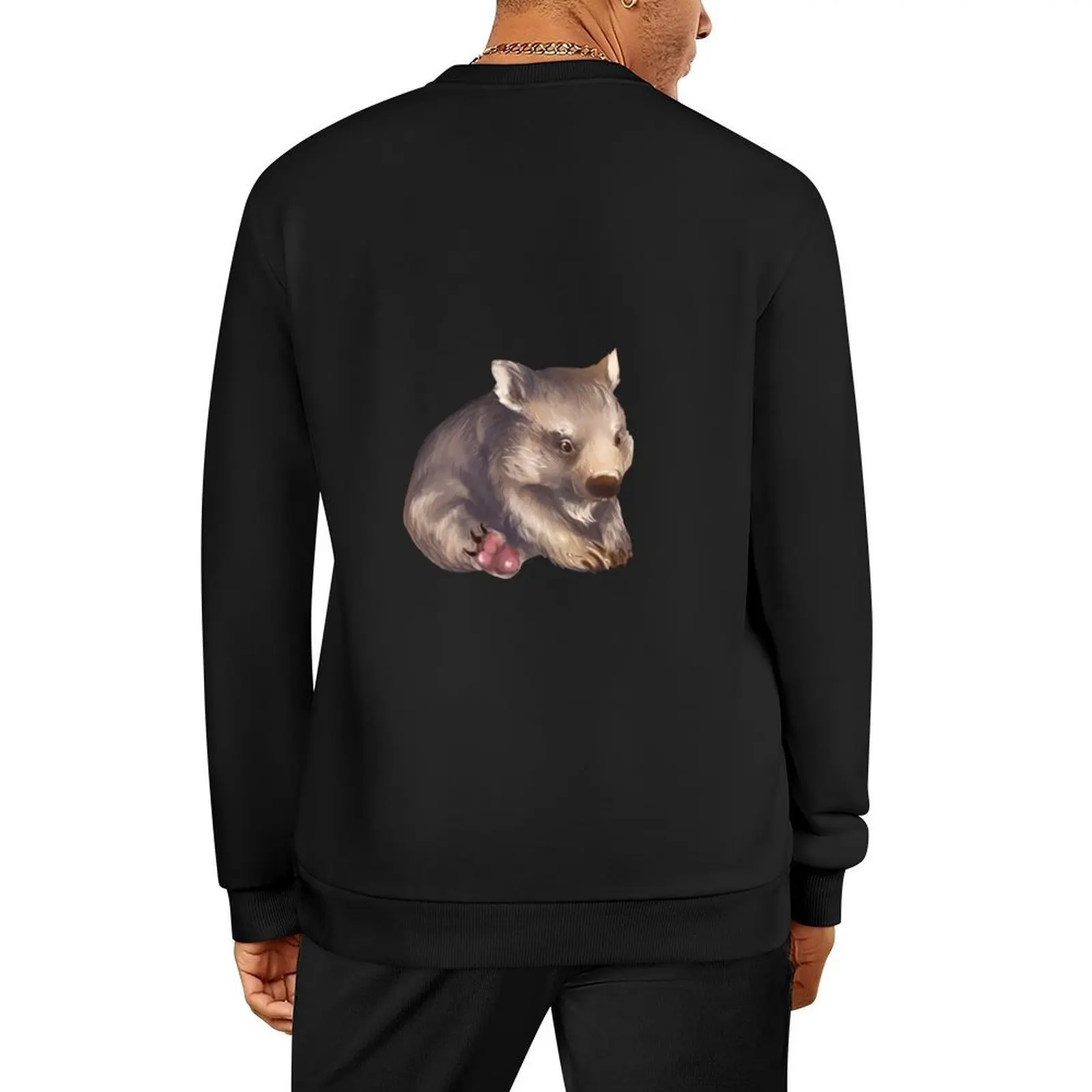 

Wombat Pullover japanese style tracksuits men's coat tracksuit men sports sweatshirt man