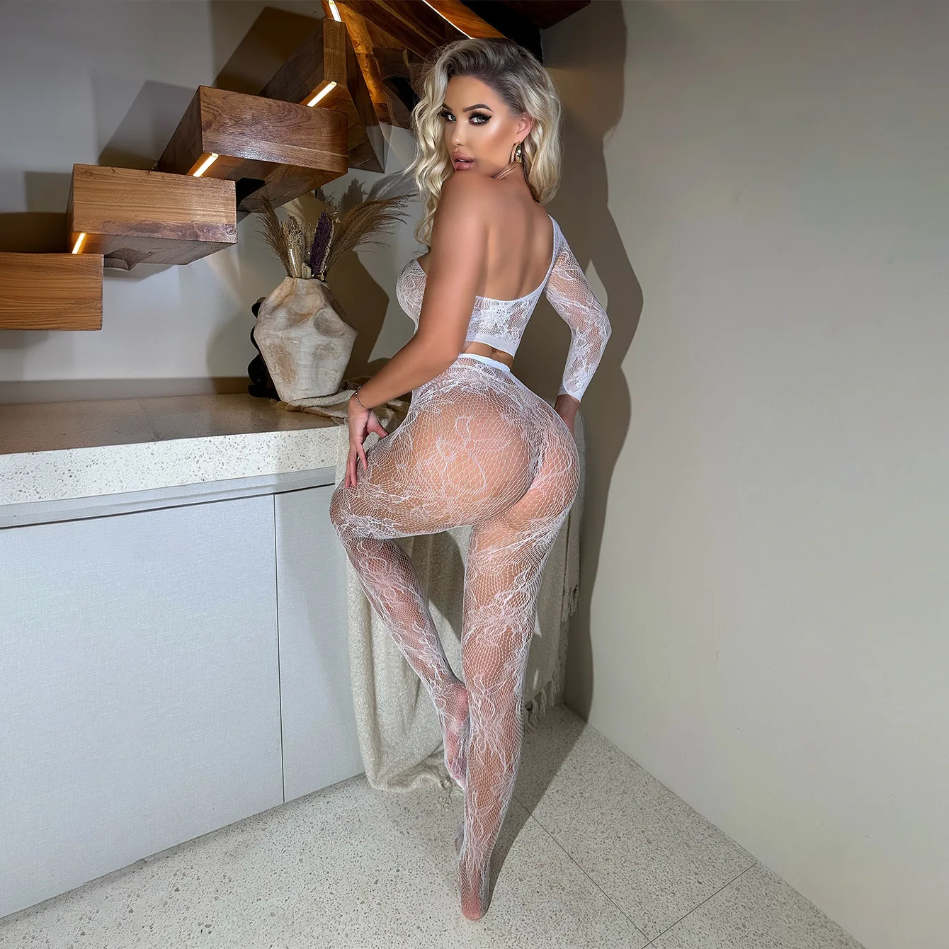 ارتداءها ضيق مجوف انظر من خلال رقيقة مكشوفة الثدي قطعتين مجموعة الملابس الداخلية اللاتكس ارتداءها امرأة انظر من خلال الجنس متجر xxx #2