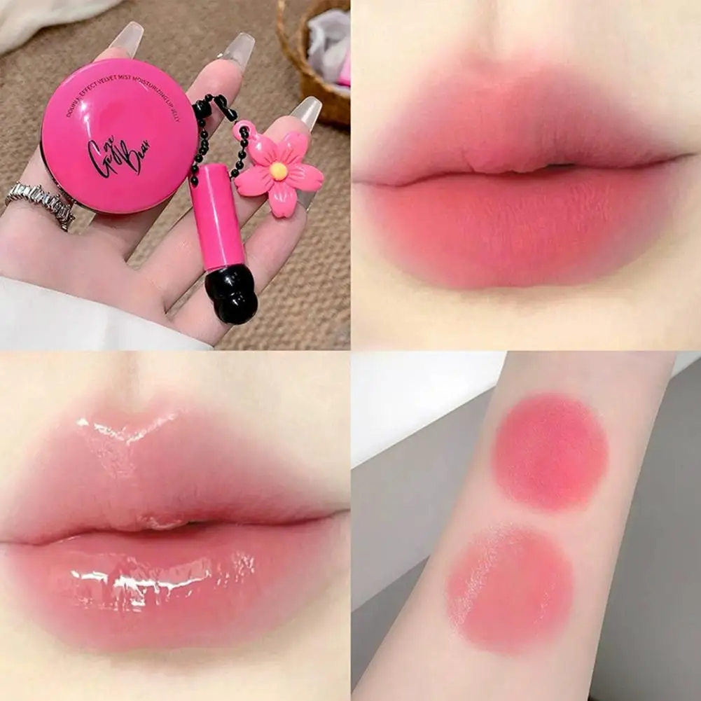 ลิปบาล์ม 1 ชิ้น สำหรับลดรอยดำ ขจัดเซลล์ผิวที่ตายแล้ว ลดเลือนริ้วรอยริมฝีปาก ผลัดเซลล์ผิวให้ขาวกระจ่างใส บำรุงและให้ความชุ่มชื้น