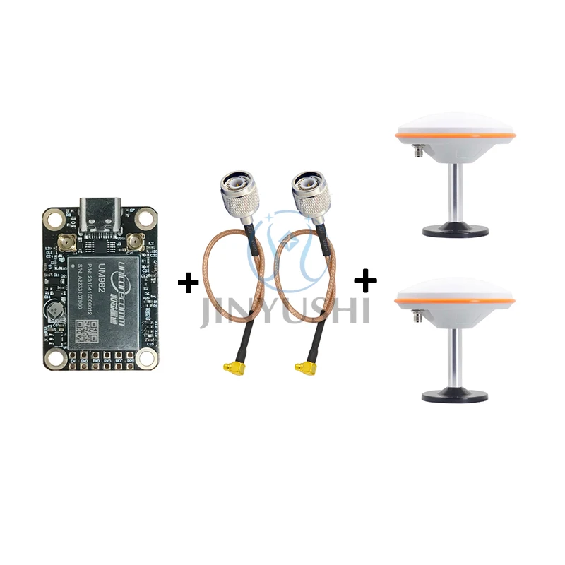 

Free Ship Unicore UM982 EM-982D1 Core Board USB Type C Board Dual Antenna High Precision Module RTK GNSS GPS BDS GLONASS Galileo