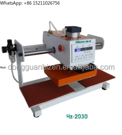 Heat Transfer Machine High Accuracy Digital Control Hz-2030 Intelligent Pneumatic Dual Worktable Heat Press Machine For Apparel