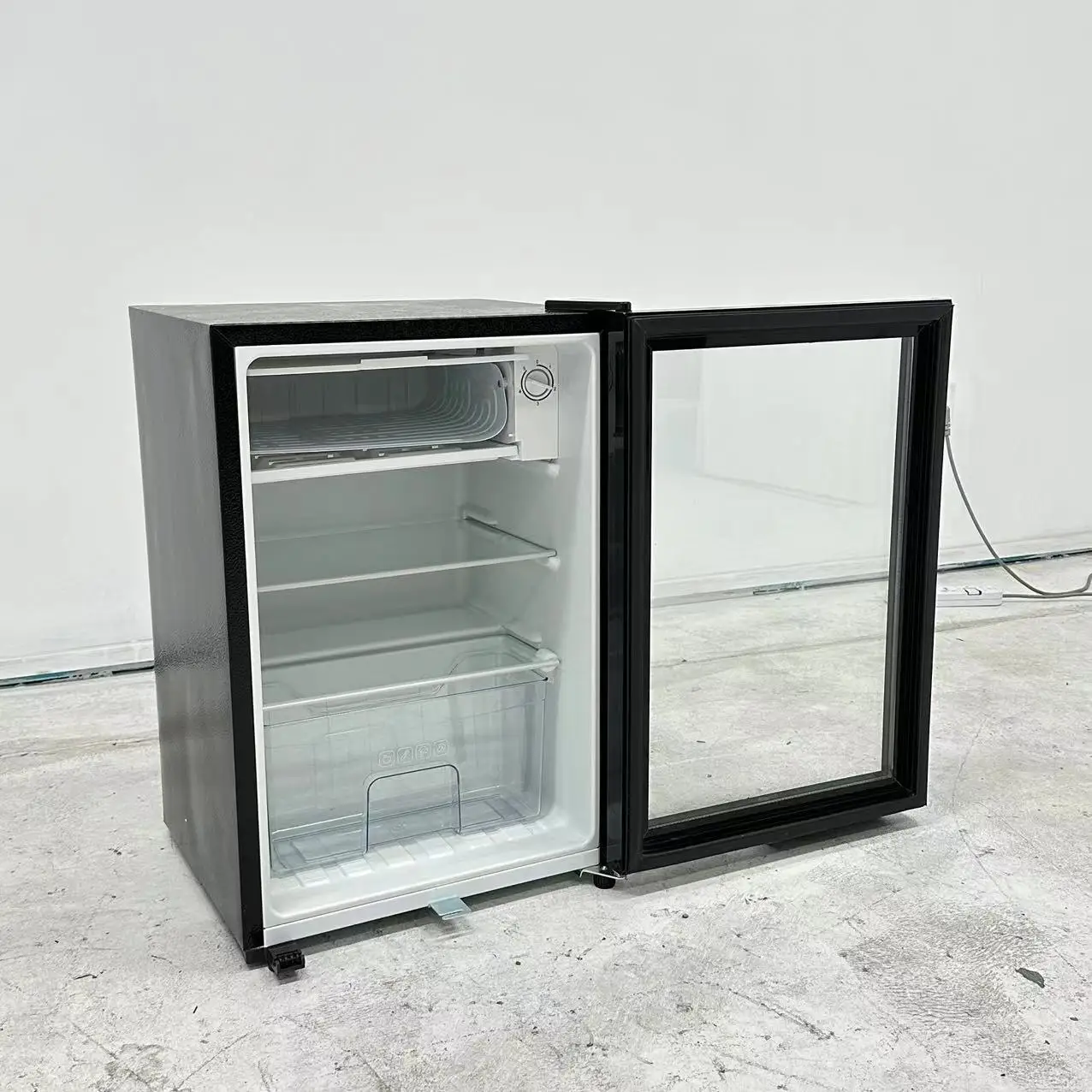 

Bar Fridge Small Glass Door Display Cooler Small Single Door Small Mini Fridge Beverage Refrigerator Bar Fridge
