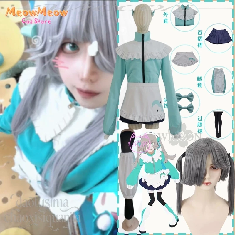 

Carnival disfraz adulto Project Sekai Cosplay Mikuuu Vtuber Tensei Ringo Song Idol Stage Uniform てんせいりんご Kawaii Y2K