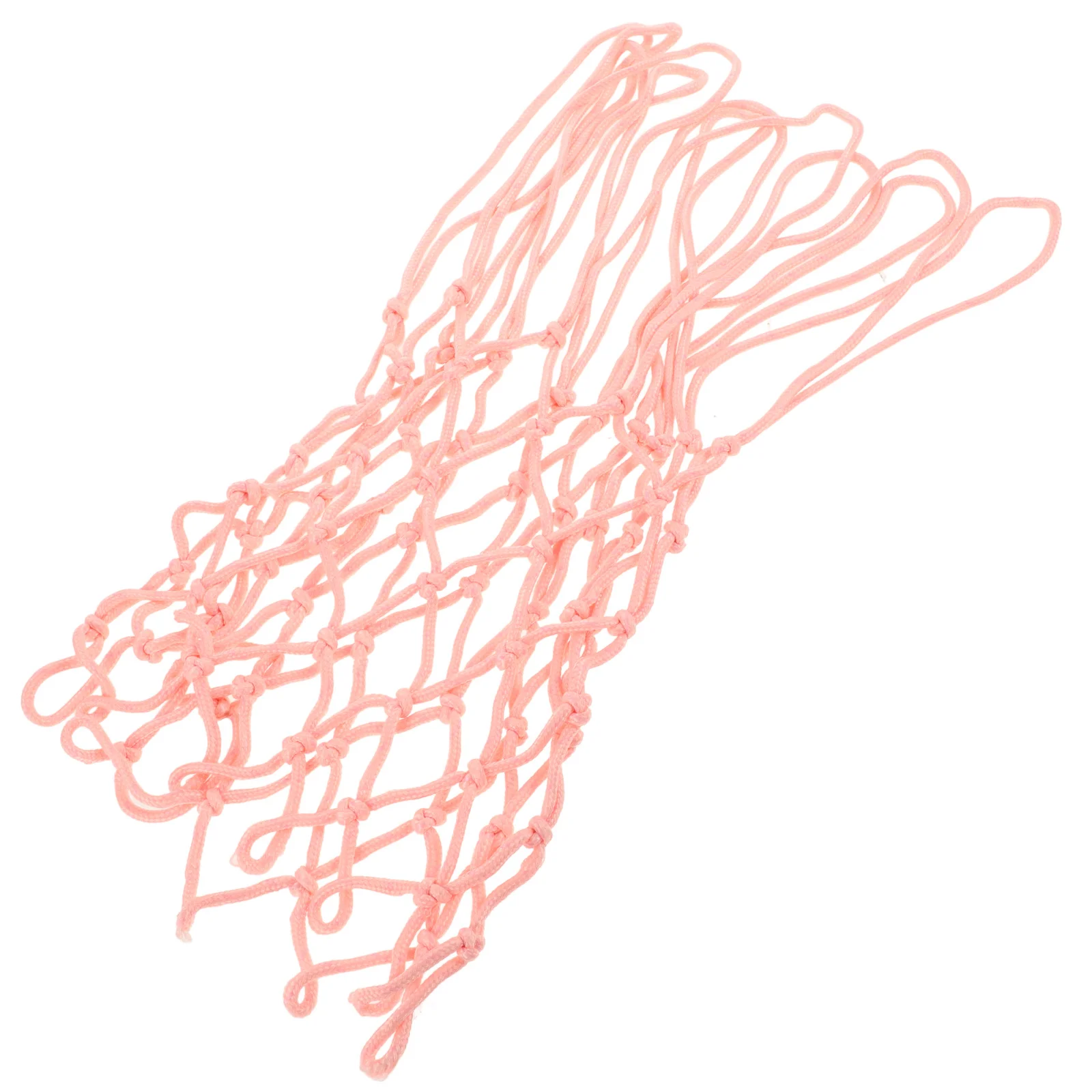 شبكة كرة سلة شديدة التحمل تتوهج في الظلام، إطار كرة سلة خارجي مضيء، بديل من البوليستر المتين