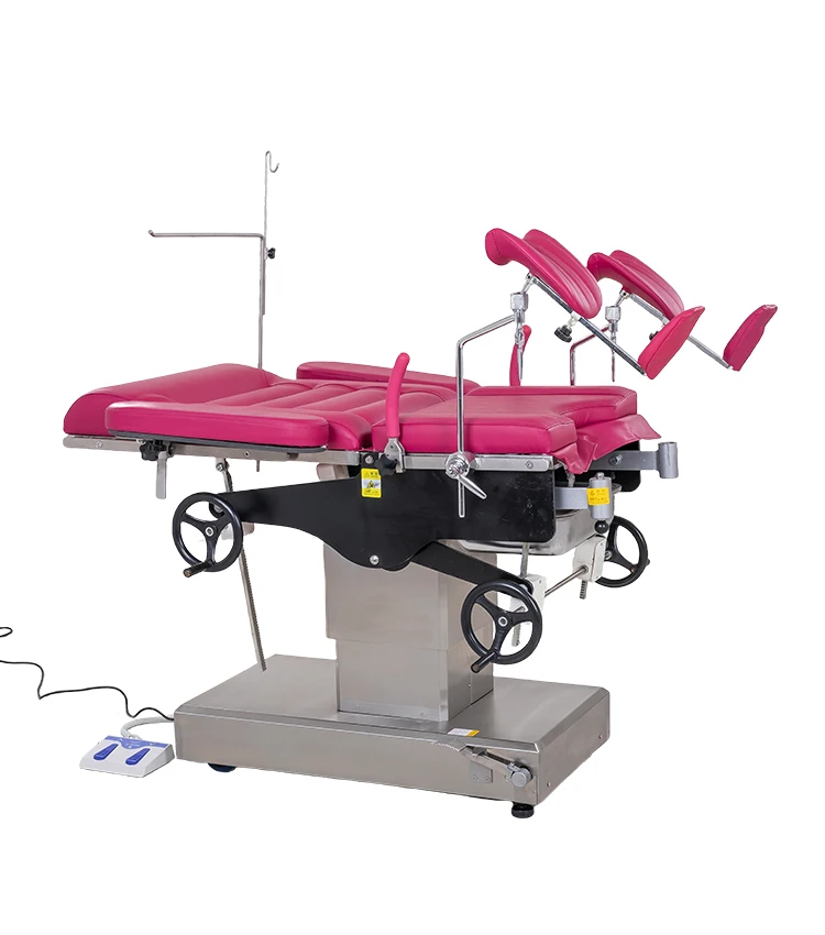 Medical Hydraulic Surgical Operation Delivery Beds Hospital Gynecological Tables