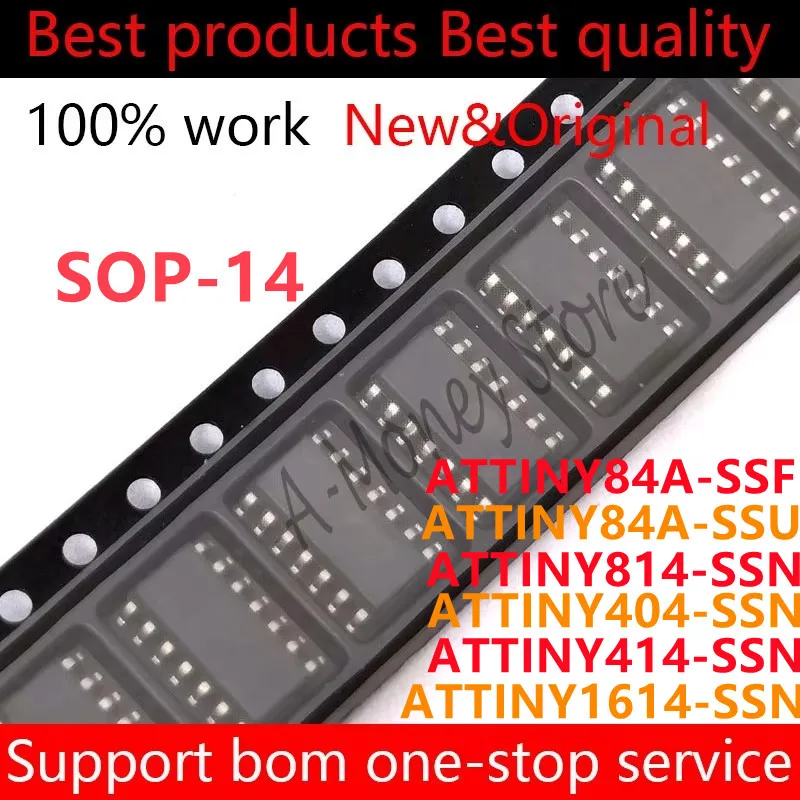 

(1pcs)ATTINY84A-SSF ATTINY84A-SSU ATTINY414-SSN ATTINY404-SSN ATTINY814-SSN ATTINY1614-SSN sop-14