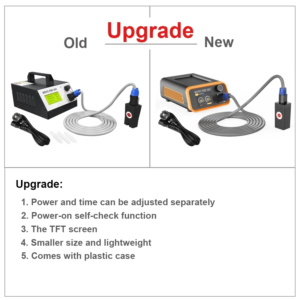 Newest WOYO PDR 007 PDR007  Electromagnetic Dent Repair Instrument for Aluminum Body New Damage-free Paint Dent Repair Machine view 3