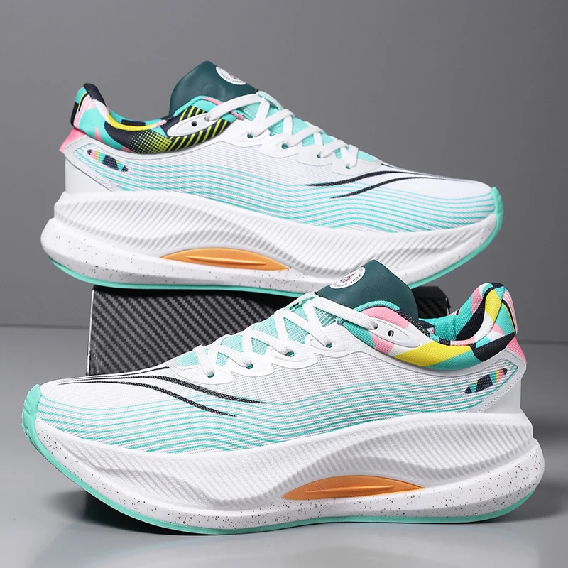 

2025 Hot Selling Balanced Mens Womens Sports Shoes Breathable Lightweight Running Shoes Autumn Durable and Soft Walking Shoes