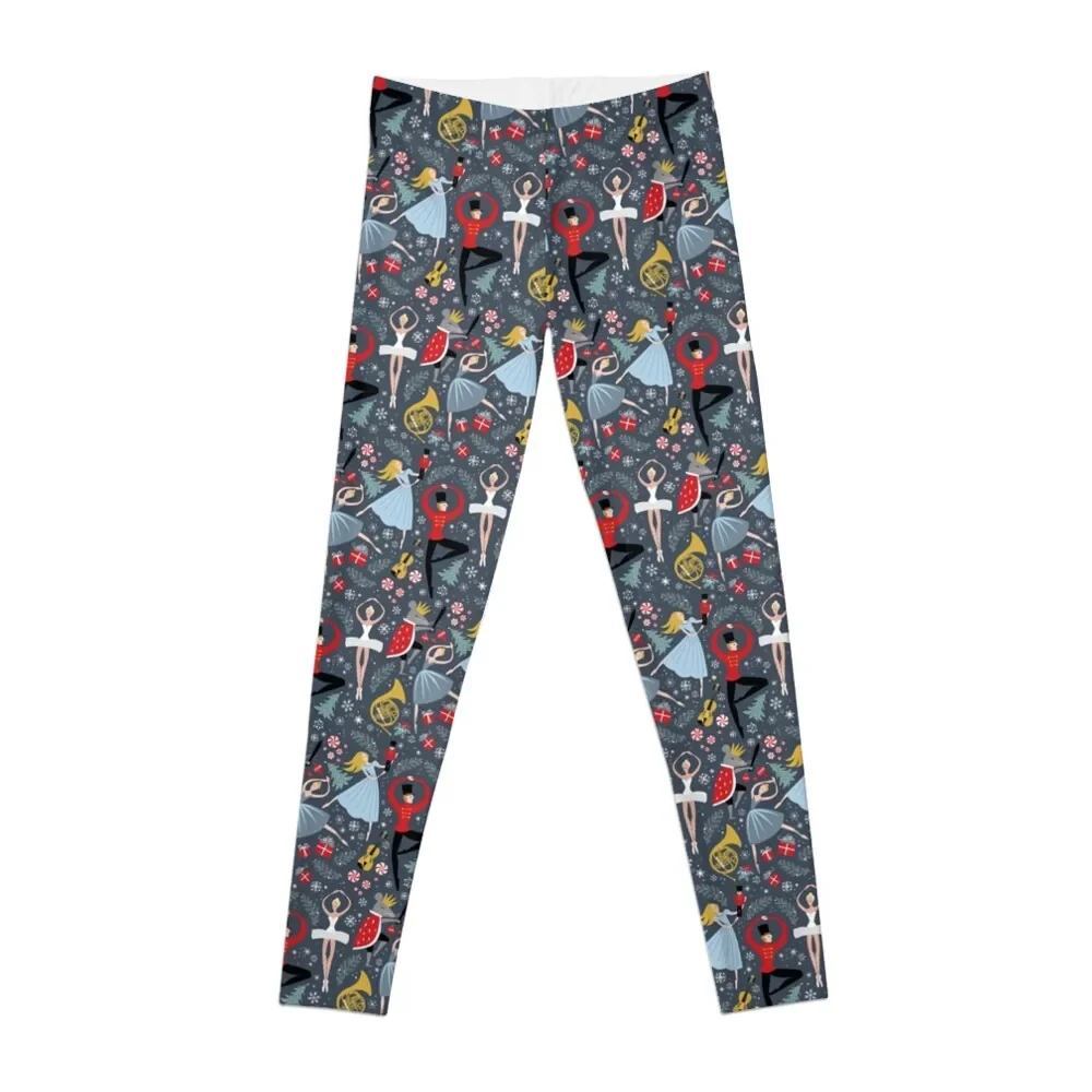 

Clara's Nutcracker Ballet repeat by Robin Pickens Leggings Sports female gym wear Womens Leggings