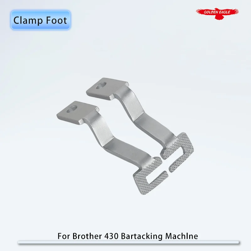 Feed Plate & Work Clamp Foot For Brother KE-430D Bartacking Sewing Machine Parts Accessories