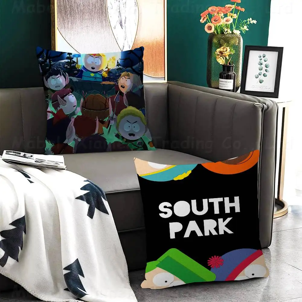 Anime South Park Cushion Cover Decorative Pillow Sofa Home Decor Case Pillow Cases
